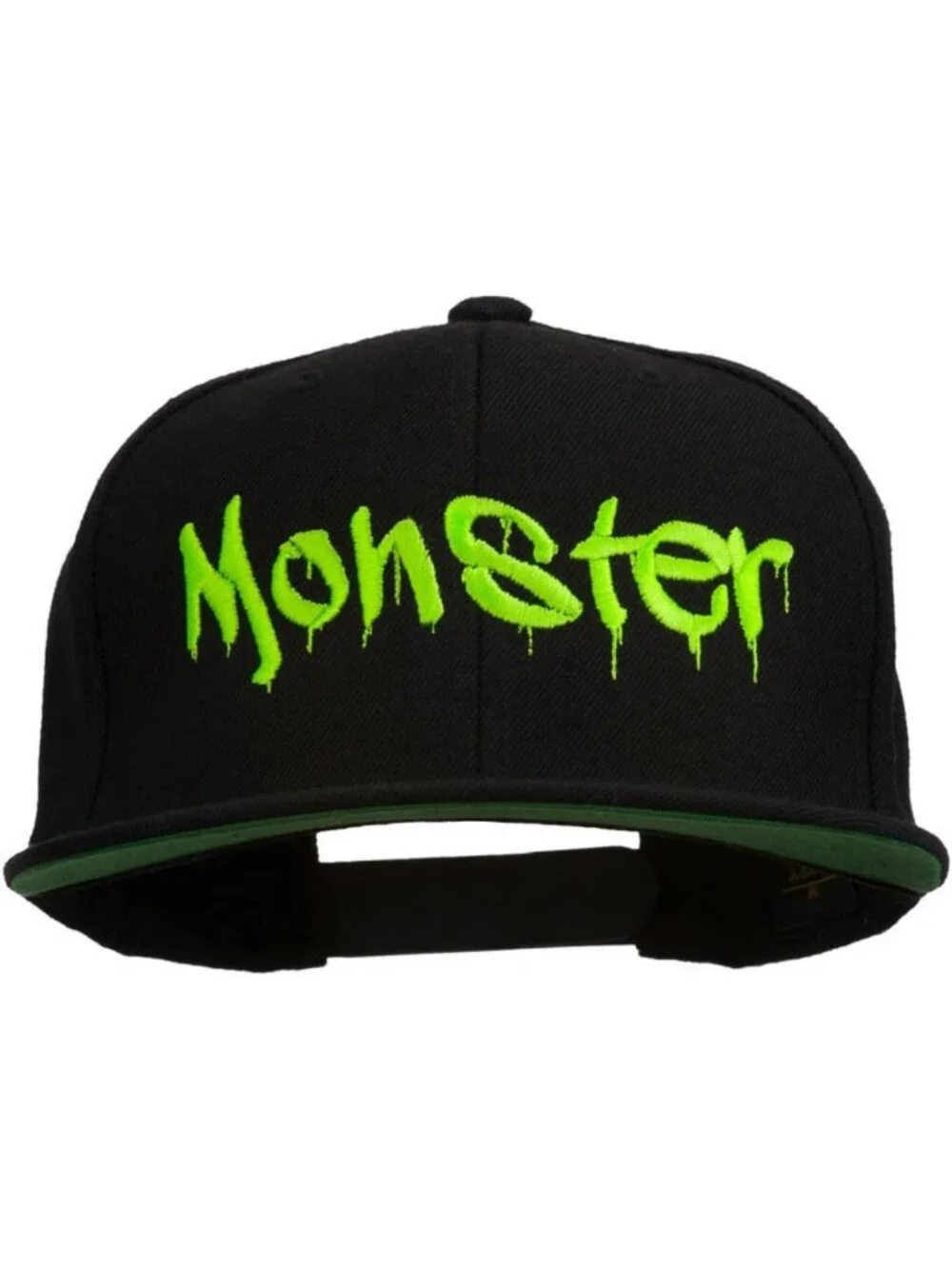 Embroidered Halloween Monster Snapback Cap | Fun Costume Accessory